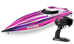 TRX106064-4-PINK DISRUPTOR pink 26 Zoll V-Rumpf Boot Selbstaufrichtung ohne Akku und Ladegerät